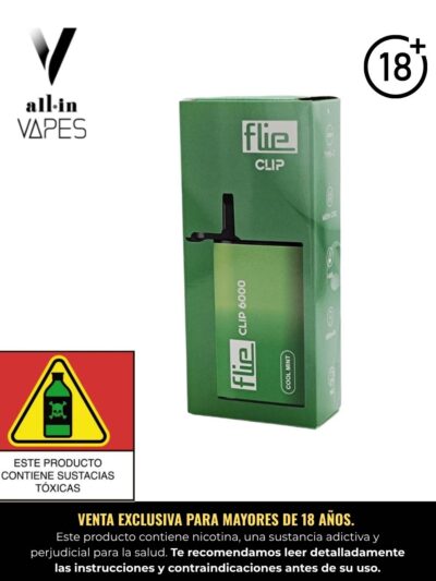 Flie CLIP 6.000 Puffs Disposable Pen Pack x 10unds