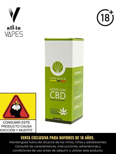 CNNGOLD CBD Cannabidiol 850MG 30ML