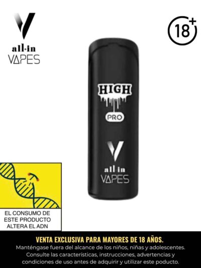 All in Vapes HIGH PRO Battery 400 mAh